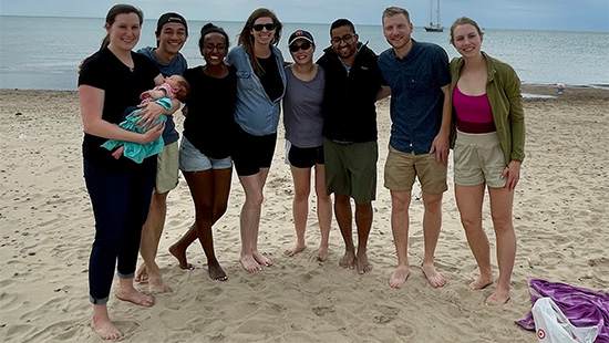 Fellows at the Beach