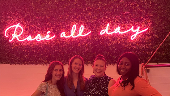 fellows at brunch